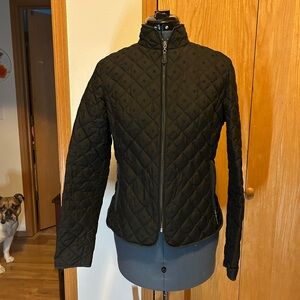 Eddie Bauer Quilted Black Puffer Jacket